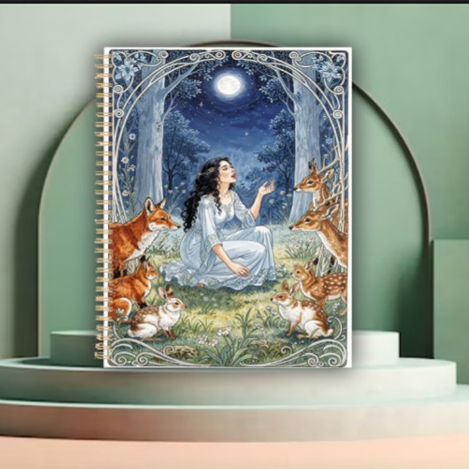 This Moonlit Muse Art Nouveau Planner