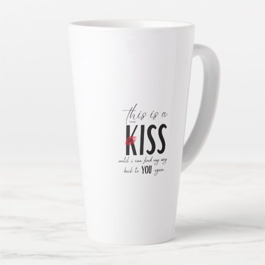 This Mug is a Kiss Latte Mok (Rechterhoek)
