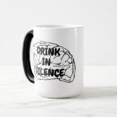 This mug is an advertisement for inner peace. magische mok (Voorkant links)