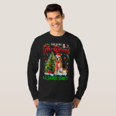 This My Christmas Pajama   Beagle Scarf Santa Xmas T-shirt (Voorkant volledig)
