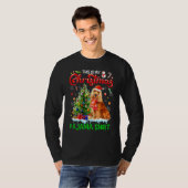 This My Christmas Pajama   Cocker Spaniel Santa Xm T-shirt (Voorkant volledig)