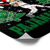 This My Christmas Pajama Shirt Funny Santa Sell Pl Poster (Hoek)