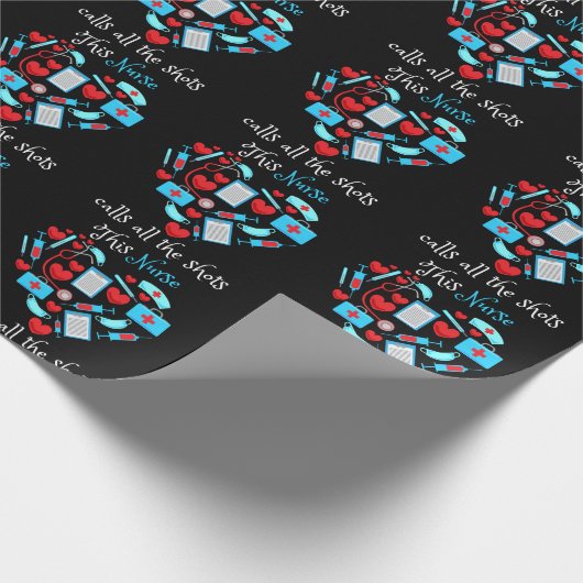 This Nurse Calls All Cadeaupapier (Hoek)