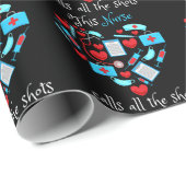 This Nurse Calls All Cadeaupapier (Rol Hoek)