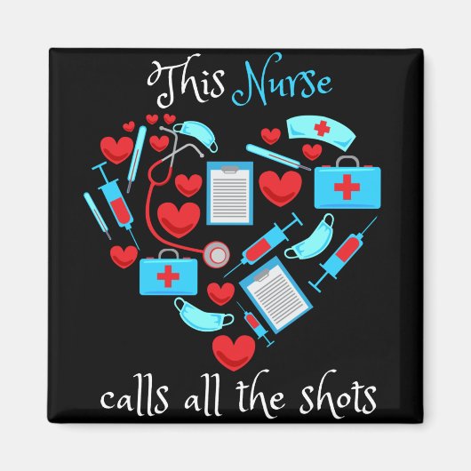 This Nurse Calls All Magneet (Voorkant)