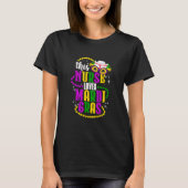 This Nurse Loves Mardi Gras Party T-shirt (Voorkant)