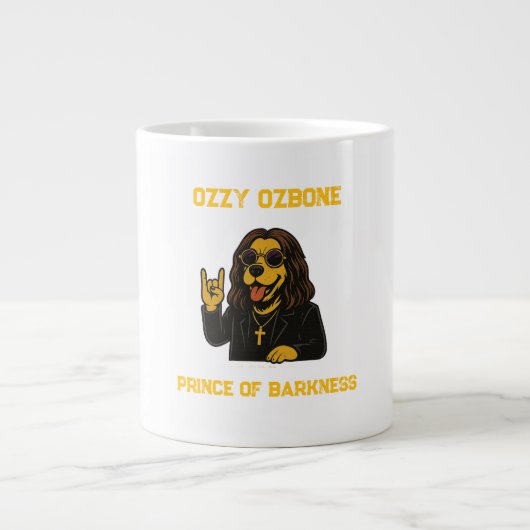 This Ozzy Ozbone – Prince of Barkness Coffe Mug Grote Koffiekop (Voorkant)