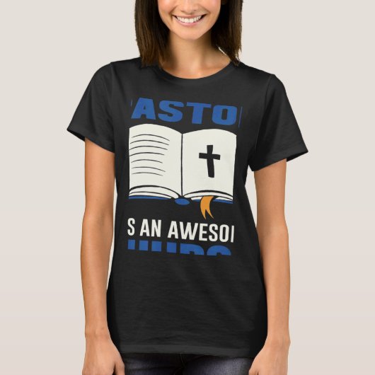 This Pastor Has An Awesome Congregation Pastor App T-shirt (Voorkant)