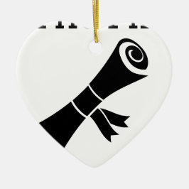 This PhD is no BS Keramisch Ornament