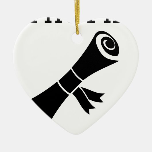 This PhD is no BS Keramisch Ornament (Voorkant)