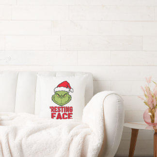 This Pillow's Face Says "Merry Christmas," But  Kussen