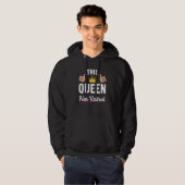 This Queen Has Retired 2022 Retirement Cute For Wo Hoodie (Voorkant volledig)
