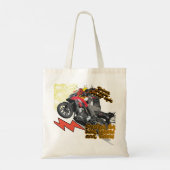 This Racing Bike Tote Bag (Achterkant)