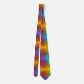 This rainbow pattern necktie stropdas (Achterkant)