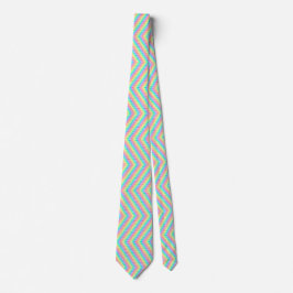 This rainbow pattern necktie stropdas