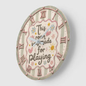 This Room Was Made for Playing Kids Playroom Decor Grote Klok (Hoek)