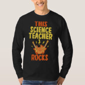 This Science Teacher Rocks T-shirt (Voorkant)