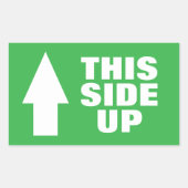This side up arrow stickers for moving or shipping (Voorkant)