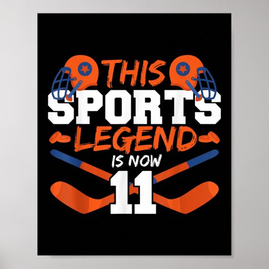 This Sports Legend Is Now 11 Poster (Voorkant)