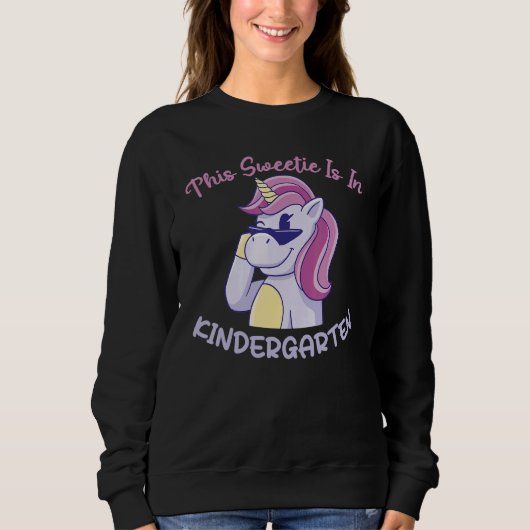 This Sweetie is in Kindergarten Trui (Voorkant)