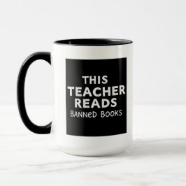 This Teacher Reads Banned Books Graphic Mok
