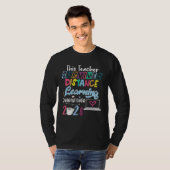 This Teacher Survived Distance Learning Quarantine T-shirt (Voorkant volledig)