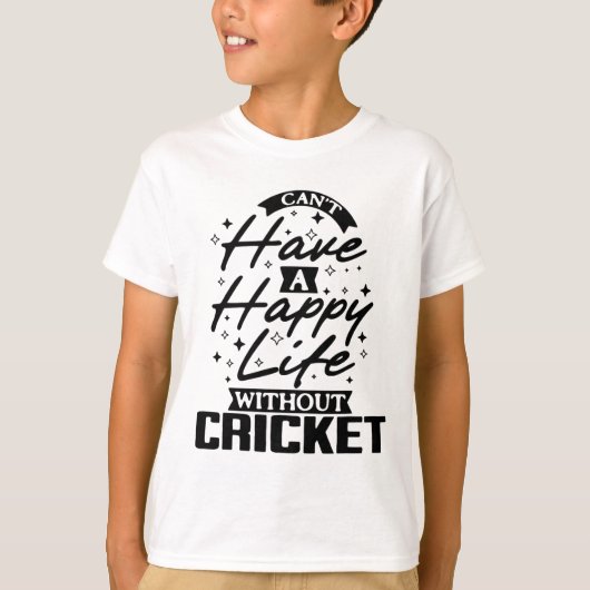 This Unique Design Is An Ideal Choice For Cricket T-shirt (Voorkant)