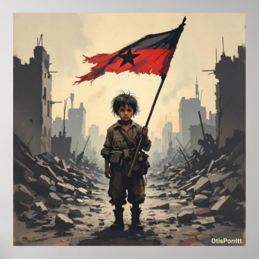 THIS WAR WILL NEVER END-8 POSTER (Voorkant)