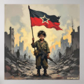 THIS WAR WILL NEVER END POSTER (Voorkant)