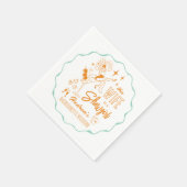 This Wife is a Show Girl Bachelorette Weekend Servet (Hoek)