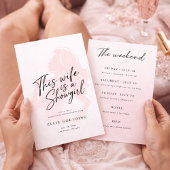 This Wife Is a Showgirl Bachelorette Weekend Kaart