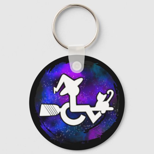 This Witch is Mobile Sleutelhanger (Achterkant)