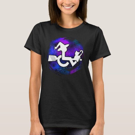 This Witch is Mobile T-shirt (Voorkant)