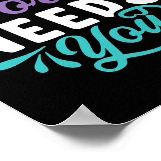 This World Needs You Premium  Poster (Hoek)