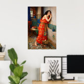 Thisbe by John William Waterhouse Poster (Thuiskantoor)