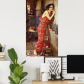 Thisbe door John William Waterhouse Poster (Thuiskantoor)