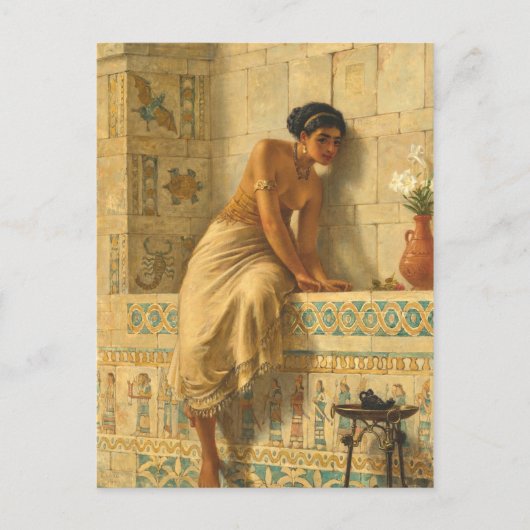 Thisbe, Edwin Long (Engels, 1829 - 1891) Briefkaart (Voorkant)