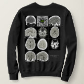 Thisiswhatdepressionlookslike_QRCTScan Sweatshir Trui (Design achterkant)