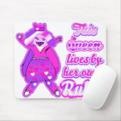 thisqueenlivesbyherownrules muismat (Met muis)