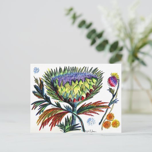 Thistle 42 briefkaart (Staand voorkant)