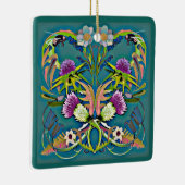 Thistle and bee ornament (Rechts)