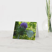 Thistle and Moth Note Kaart (Voorkant)