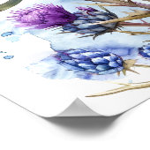 Thistle Art Print, Wildflower Poster (Hoek)