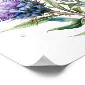 Thistle Art Print, Wildflower Poster (Hoek)