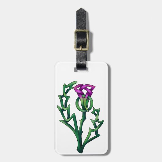 Thistle Bagagelabel (Voorkant verticaal)