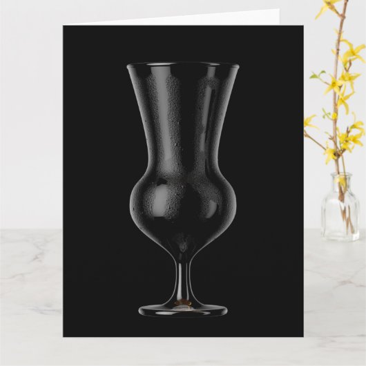 Thistle Beer Pint Kaart (Gele Bloem)