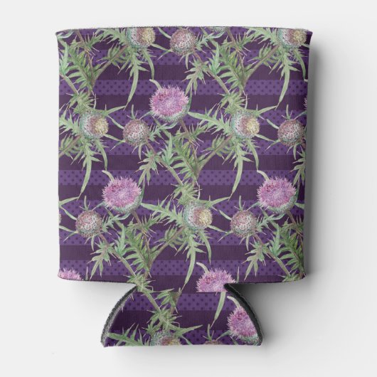 Thistle bloemen blikjeskoeler (Voorkant)