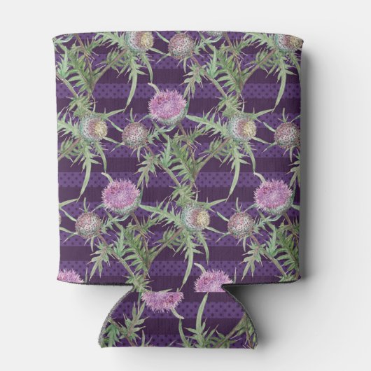 Thistle bloemen blikjeskoeler (Achterkant)