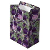 Thistle bloemen medium cadeauzakje (Achterkant Gekanteld)