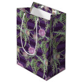 Thistle bloemen medium cadeauzakje (Voorkant Gekanteld)